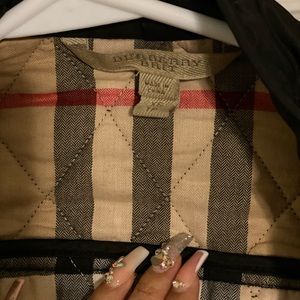 Black Authentic Burberry jacket